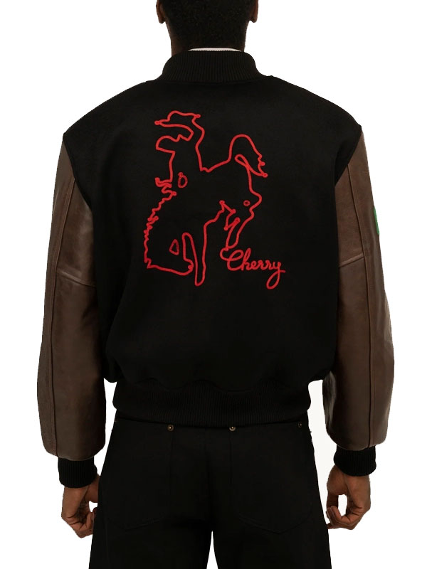 Cherry Rodeo Champ Wool Varsity Jacket