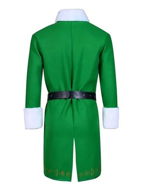 Christmas Buddy Elf Green Wool Coat