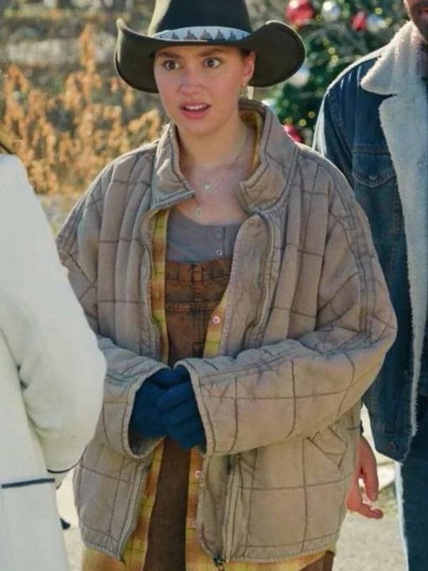 Christmas on the Ranch 2024 Saige Chaseley Beige Jacket