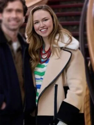 Confessions Of A Christmas Letter 2024 Lillian Beige Wool Jacket