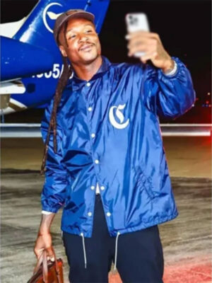 DeAndre Hopkins Celine Coach Blue Jacket