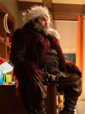 dear-santa-2024-jack-black-maroon-leather-coat-1