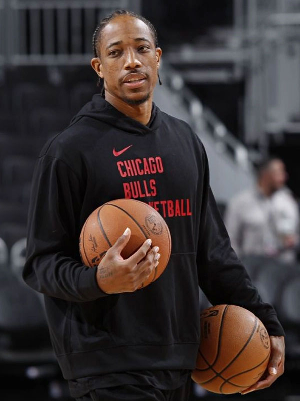 DeMar DeRozan Chicago Bulls Fleece Hoodie