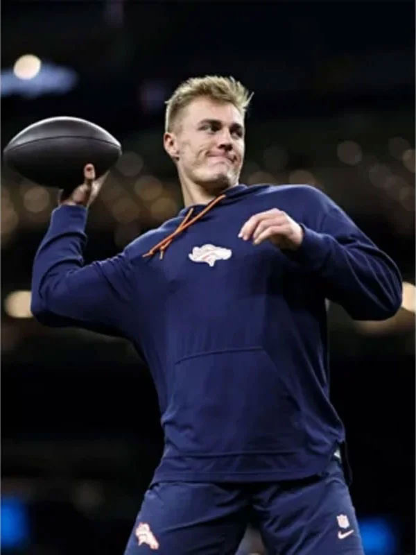 Denver Broncos Blue Fleece Hoodie