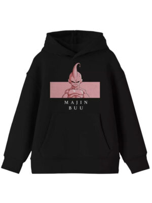 Dragon Ball Z Majin Buu Black Fleece Hoodie