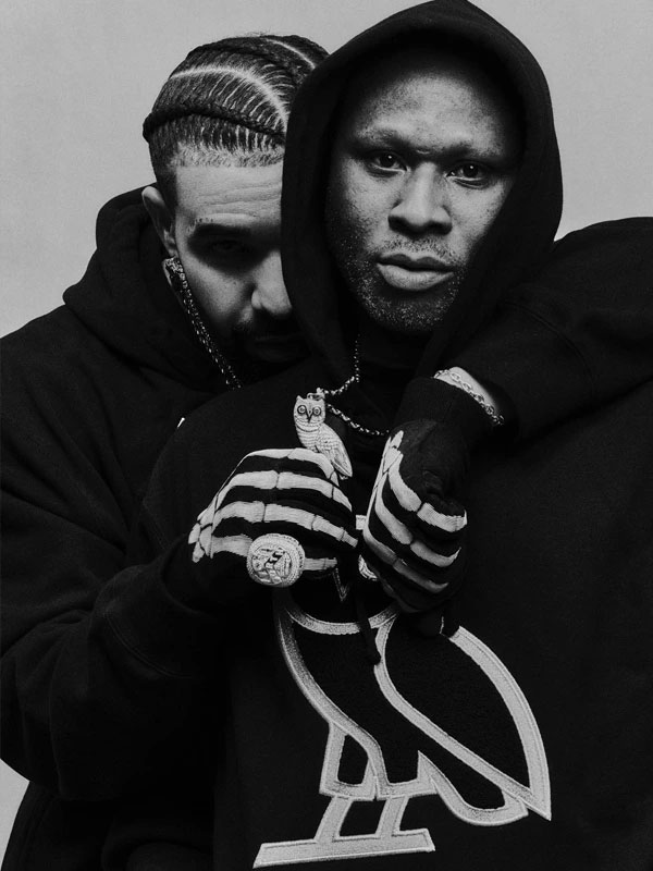Drake OVO Black Fleece Pullover Hoodie