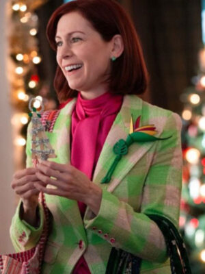 Elsbeth S02 Carrie Preston Green Wool Blazer