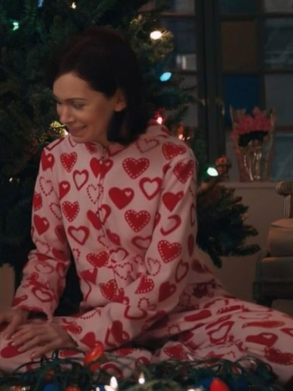 Elsbeth S02 Carrie Preston Pink Heart Jumpsuit