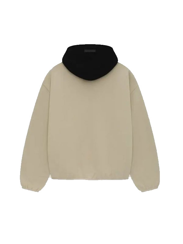 Essentials Heat Beige Fleece Hoodie