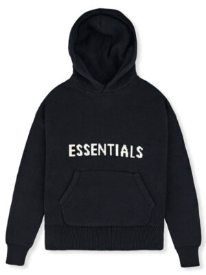 Essentials Knit Fleece Pullover Hoodie