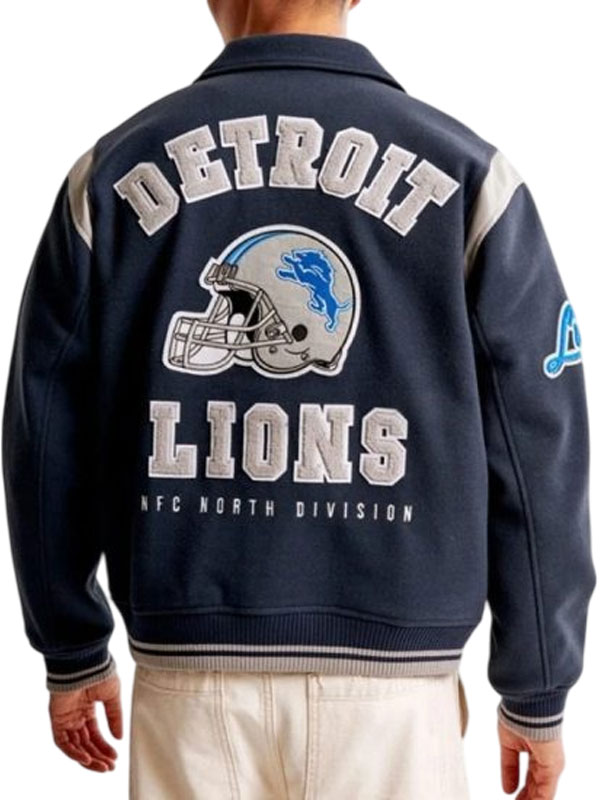 Flavor Flav Lions Wool Bomber Jacket