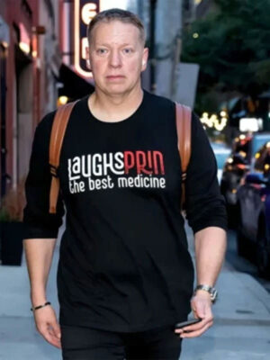 Gary Owen Laughsprin The Best Medicine Black Pullover T-Shirt