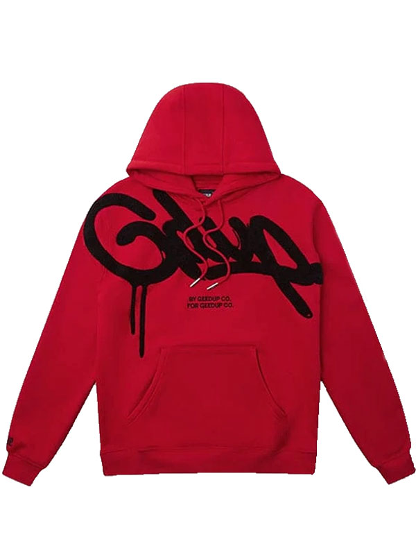 Geedup Oversized Pullover Fleece Hoodie
