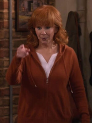 Happy’s Place 2024 Reba McEntire Brown Zipper Hoodie