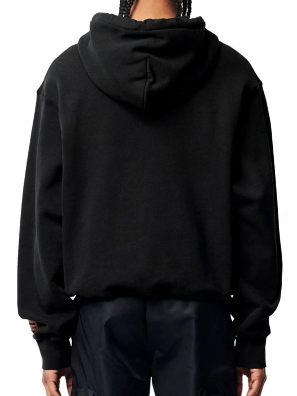 Heron Preston Black Pullover Hoodie