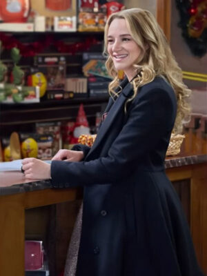 Holiday Touchdown A Chiefs Love Story Hunter King Black Wool Coat