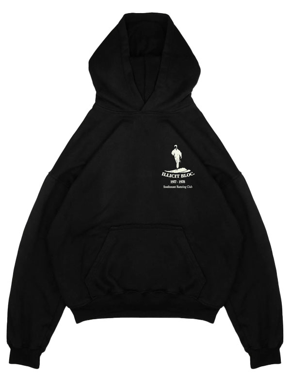 Illicit Bloc Oversized Fleece Hoodie In Pullover