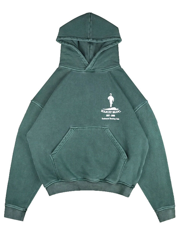 Illicit Bloc Oversized Fleece Hoodie In Pullover