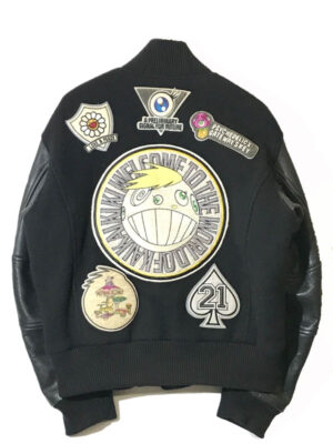 issey-miyake-x-murakami-takashi-black-varsity-jacket