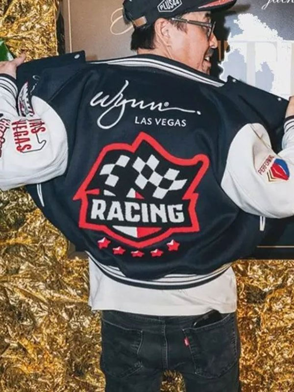 Jeff Hamilton Wynn Las Vegas GP Varsity Wool Jacket