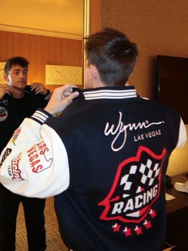 Jeff Hamilton Wynn Las Vegas GP Varsity Wool Jacket