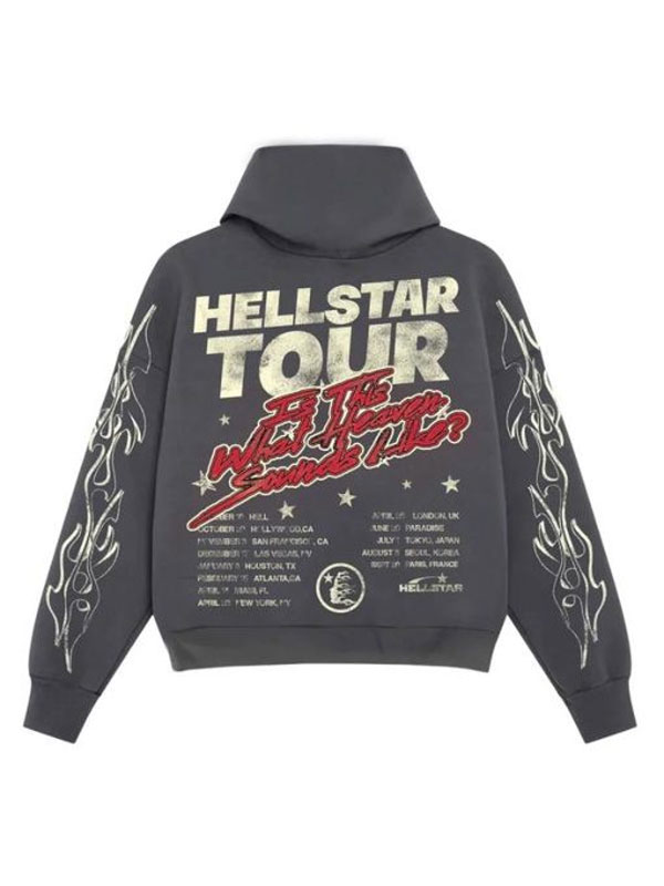 Jersey Shore Family Vacation S07 Pauly D Hellstar Grey Hoodie