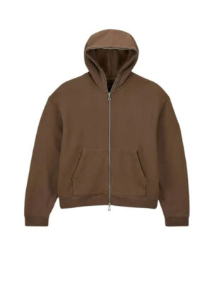 Jordan x Travis Scott Brown Zipper Hoodie