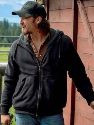 Kayce Dutton Yellowstone S05 Black Zipper Hoodie