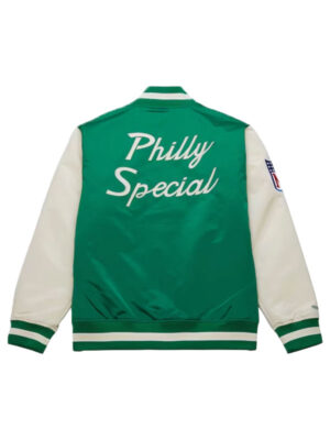kelly-green-philadelphia-eagles-primetime-philly-special-green-satin-varsity-jacket