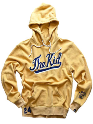 Ken Griffey Jr The Kid Yellow Pullover Hoodie