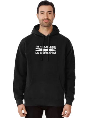 Le Sserafim Black Pullover Hoodie
