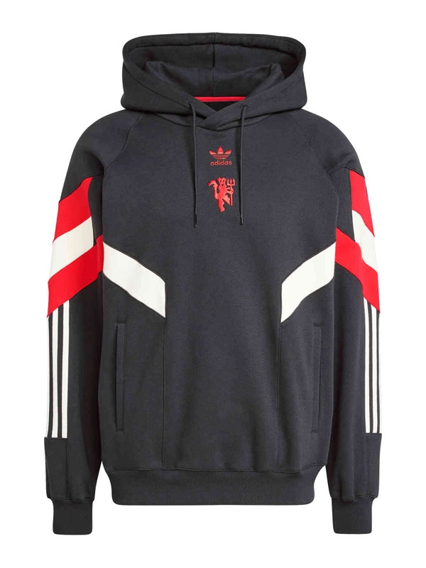 Manchester United Black Fleece Hoodie