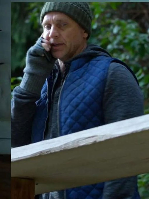 Murder In A Small Town 2024 Gordon Murphy Blue Puffer Vest