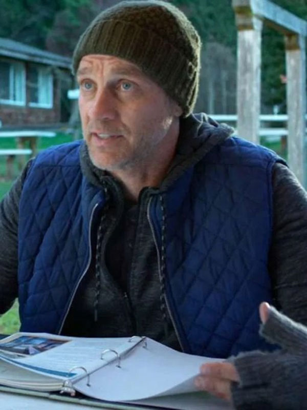 Murder In A Small Town 2024 Gordon Murphy Blue Puffer Vest