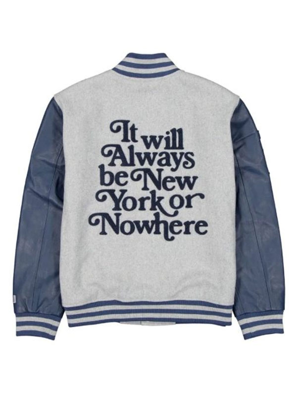 New York Or Nowhere Wool Varsity Jacket