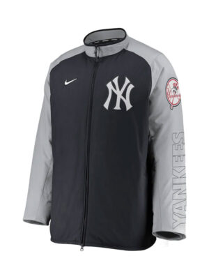 New York Yankees Dugout Black & Grey Jacket