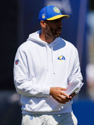 NFL Los Angeles Rams Sideline Club White Pullover Hoodie