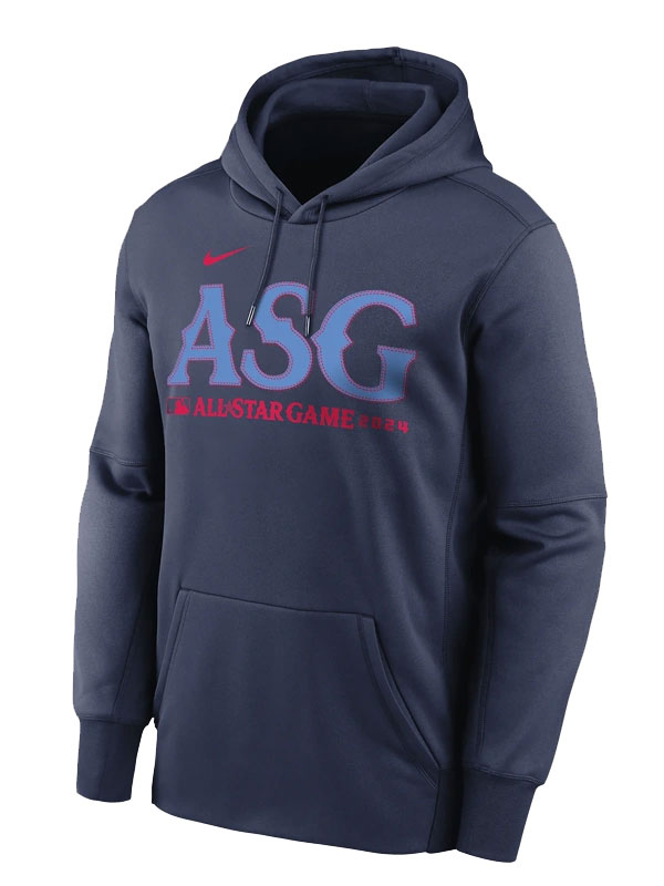 Nike All-Star Game Player Blue Fleece Hoodie