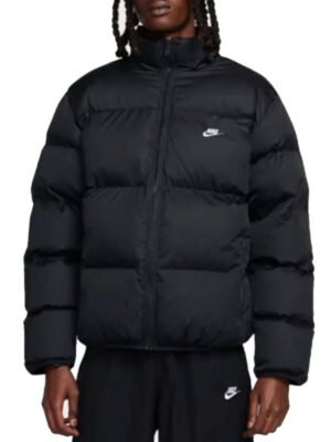 Nike Sportswear Club Black Zip-up Puffer Jacket