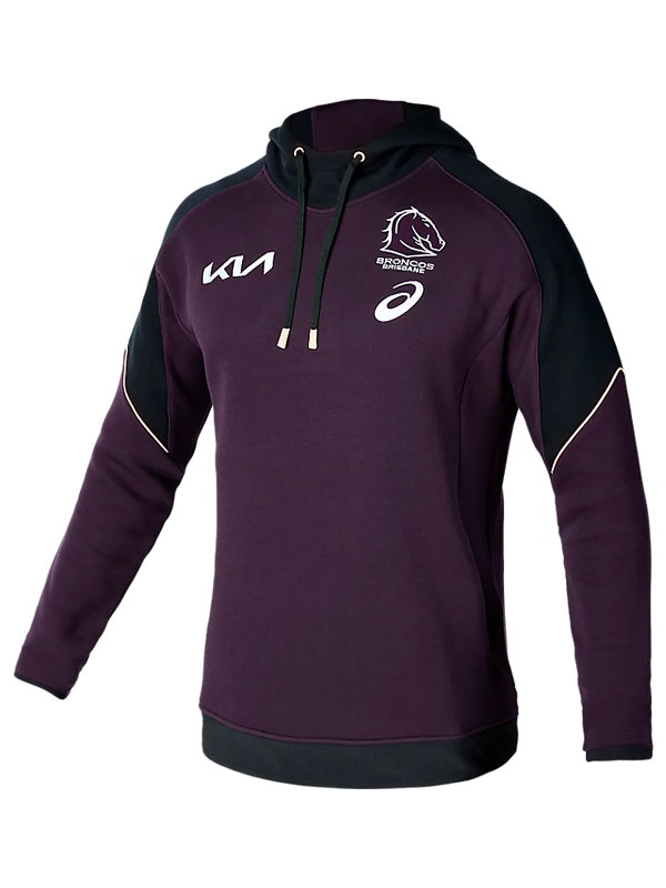 NRL Brisbane Purple Training Hoodie