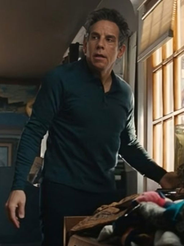 Nutcrackers 2024 Ben Stiller Blue Cotton T-Shirt