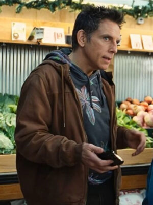 Nutcrackers 2024 Ben Stiller Brown Cotton Jacket
