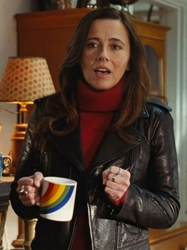 Nutcrackers Linda Cardellini Black Leather Jacket