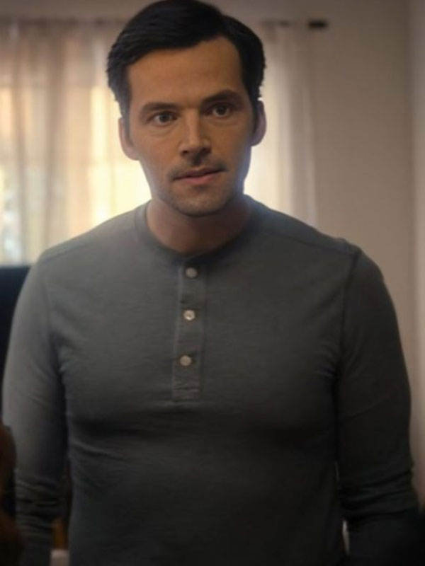 Our Little Secret 2024 Ian Harding Grey T-Shirt