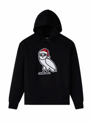 ovo-santa-icon-black-fleece-pullover-hoodie