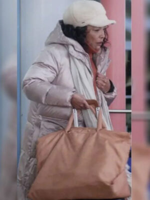 Paula Henderson Pink Zipper Puffer Coat