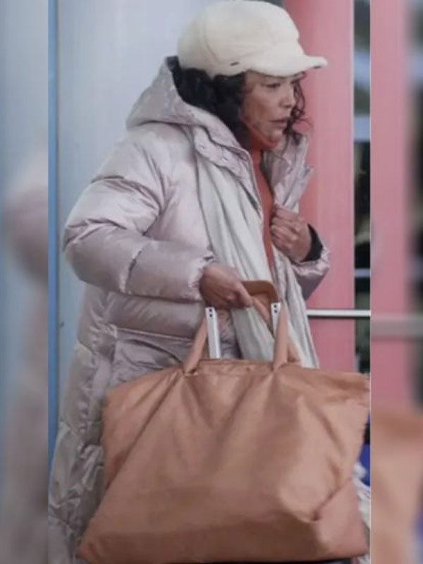 Paula Henderson Pink Zipper Puffer Coat