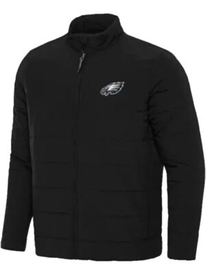 Philadelphia Eagles Antigua Black Zipper Jacket