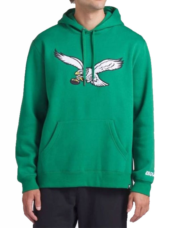 Philadelphia Eagles Kelly Green Legacy Fleece Hoodie
