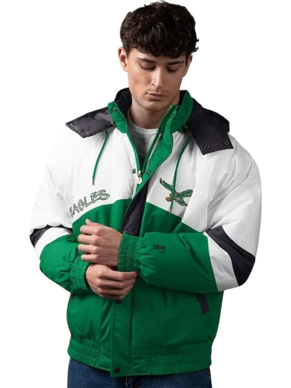 Philadelphia Eagles Shoulder To Shoulder Vintage Cotton Jacket